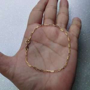 PULSEIRA EM SEMI JOIA MASCULINA