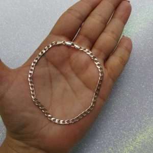 PULSEIRA EM JOIA NA PRATA MASCULINA