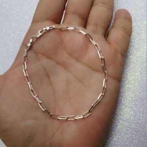 PULSEIRA EM JOIA NA PRATA CARTIER